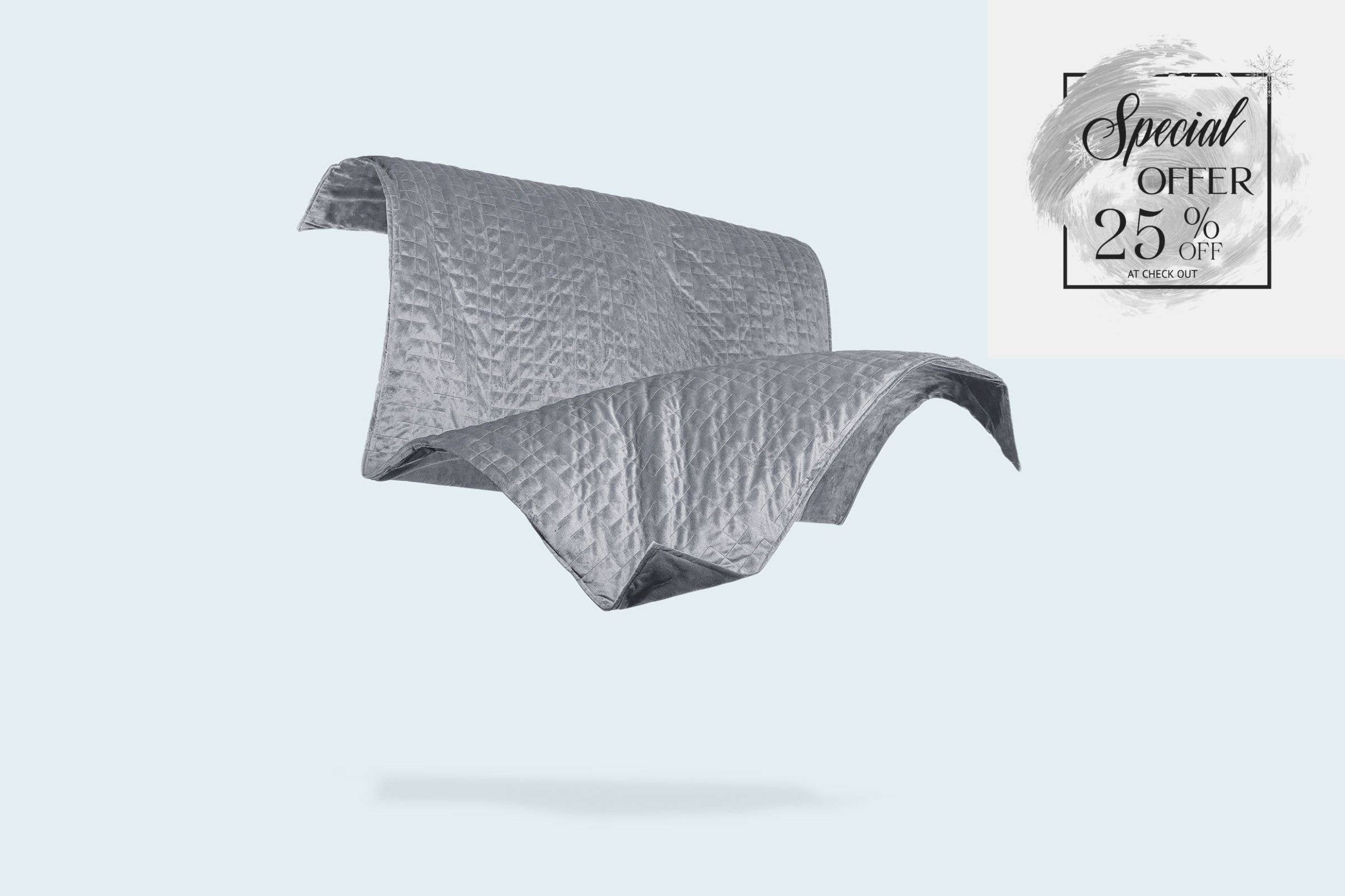 Serenity Blanket – wholesale Bedding blanket – Grey Serenity Weighted Blanket1