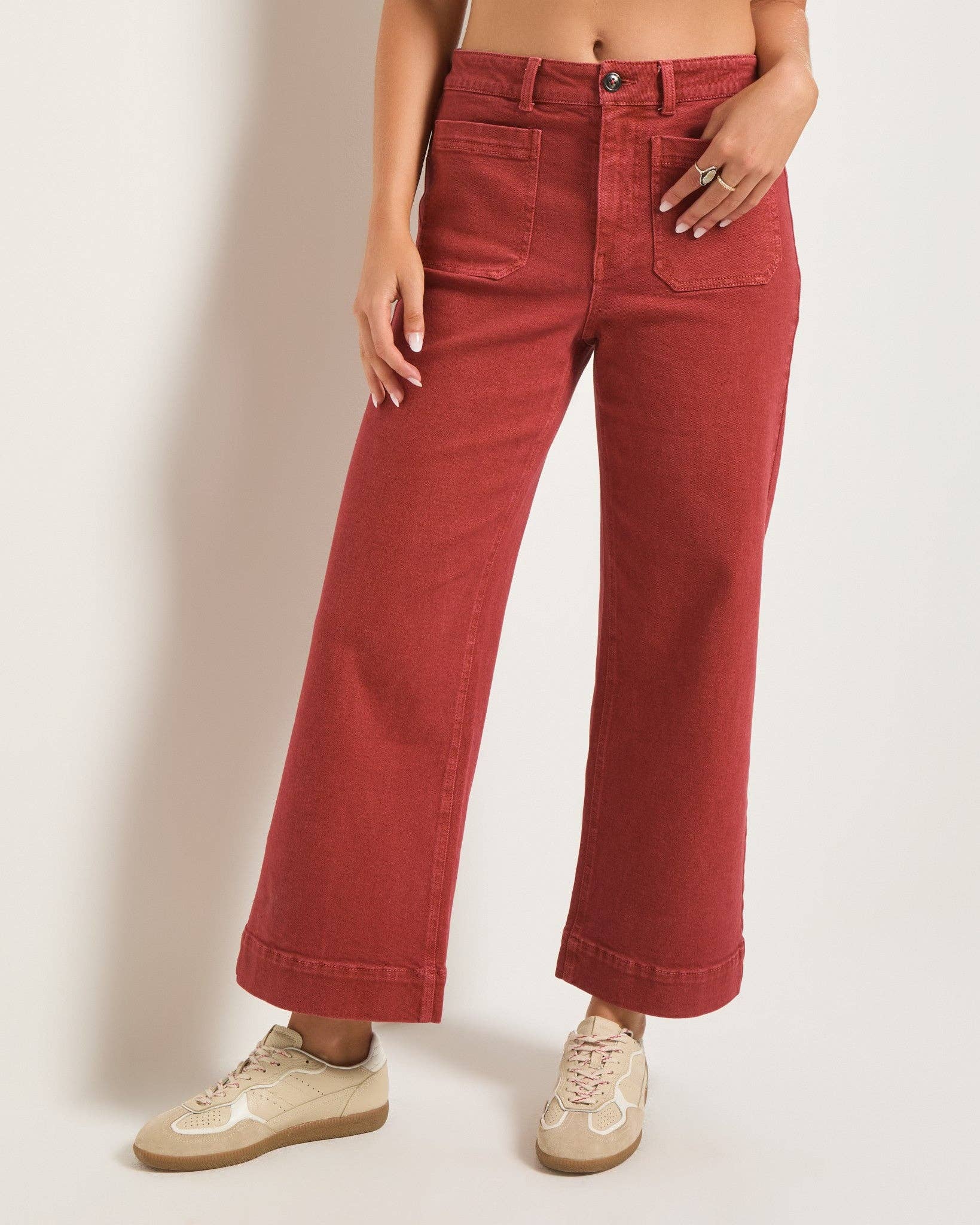 Seventy Eight and Sunny (SEAS) - Wholesale Pants - Women's - Caroline Twill Pant1