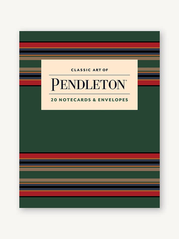 Classic Art of Pendleton Notes for wholesale by Chronicle Books