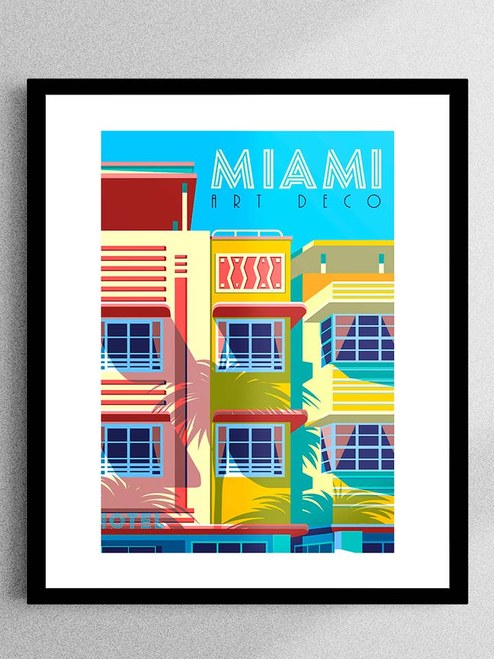 MIAMI POSTER for wholesale by PRINTTT STUDIO