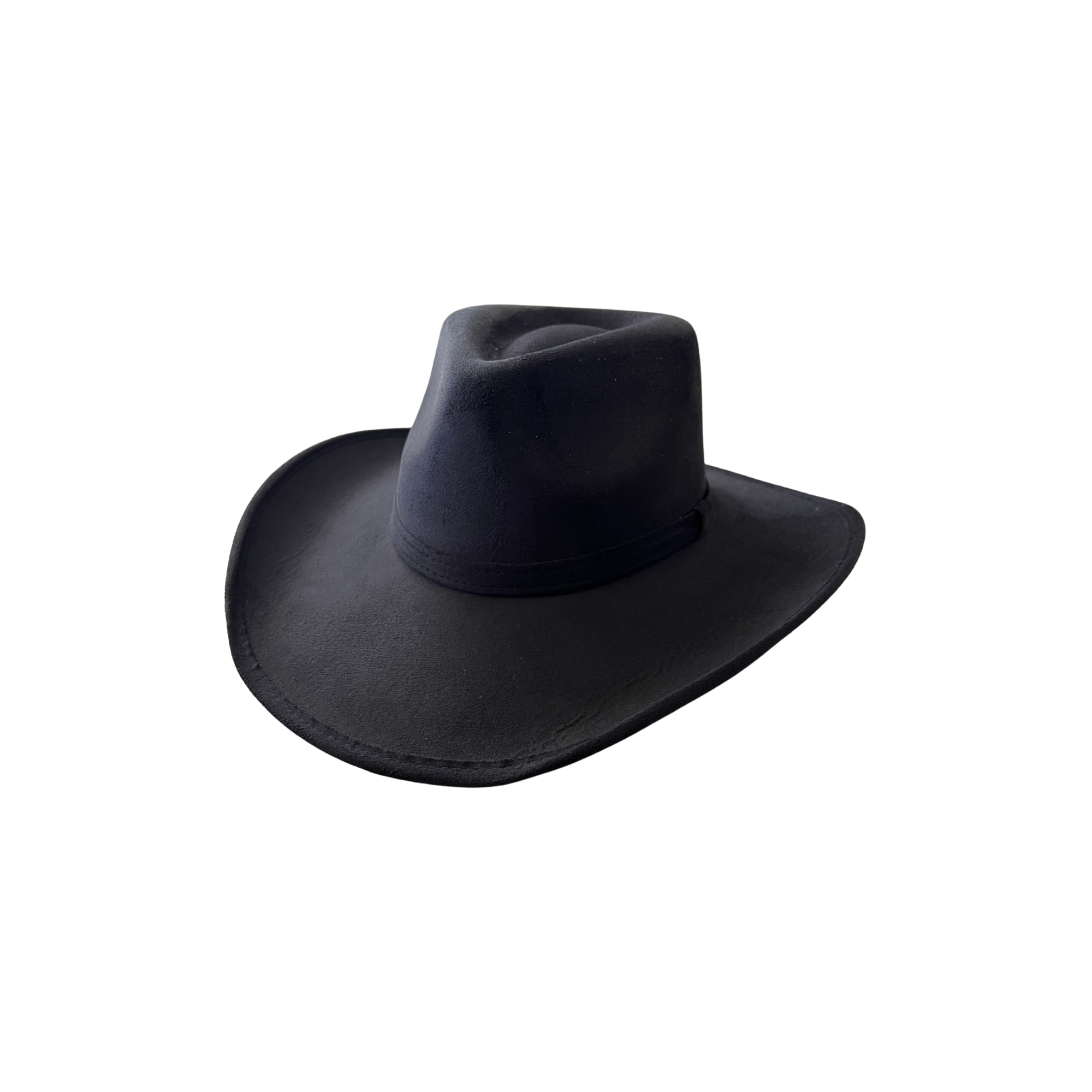 The Modern Cactus Co - Vendita all'ingrosso Cappello da cowboy - Unisex - Cappelli western Broncos da cowboy unisex in pelle scamosciata vegana0