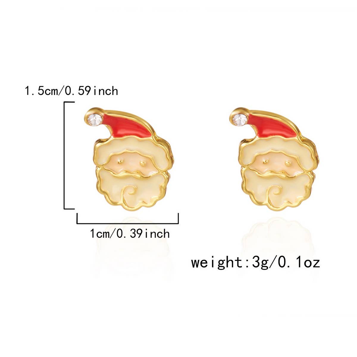 DOUBLJU - Wholesale Dangle Earrings - VERSATILE CHRISTMAS-THEMED EARRINGS_CWAJE0575319