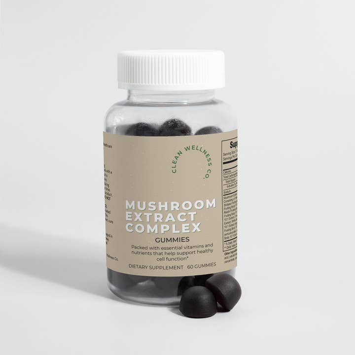 Clean Wellness Co - Wholesale Oral supplement/vitamin - Mushroom Extract Complex3