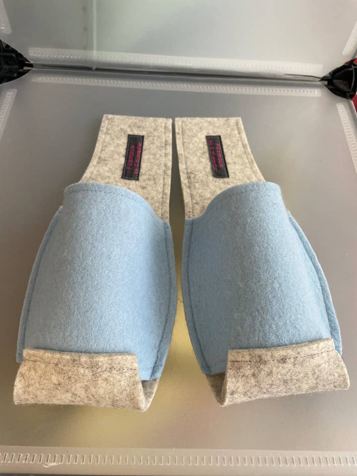 Filzmaus – wholesale Tofflor - Dam – filt tofflor - tofflor - ullfilt tofflor halkfria