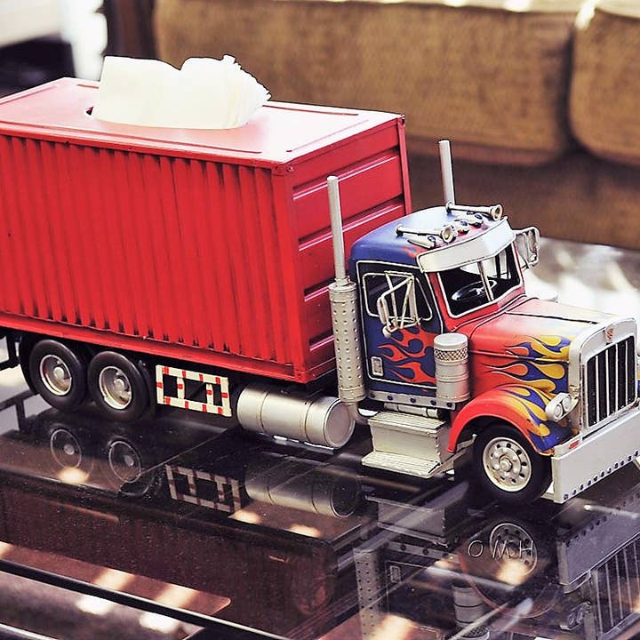 Porte-mouchoirs Big Rig pour la vente par Old Modern Handicrafts, Inc.