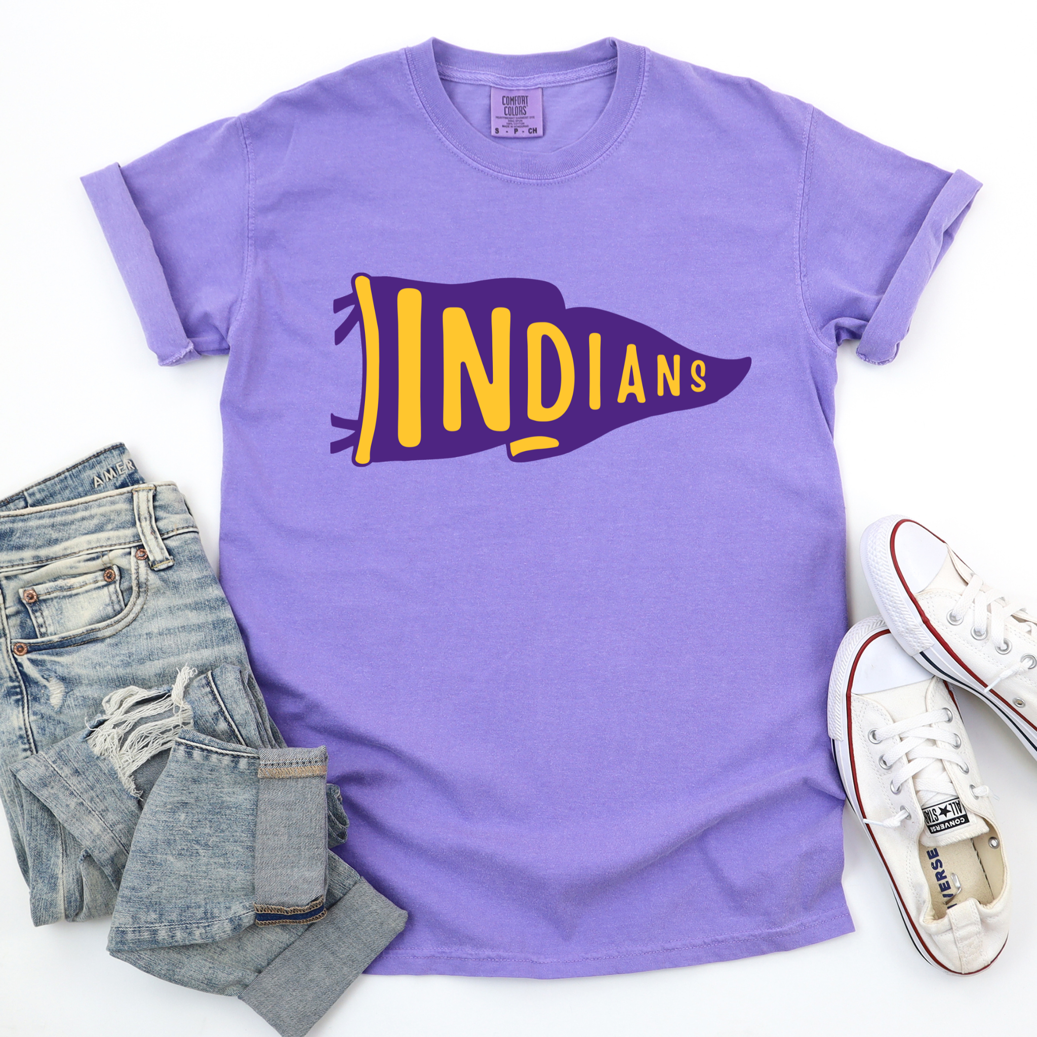 Adelle Linen - Wholesale Screen Printed T-Shirt - Women's - Custom Pennant Tee5