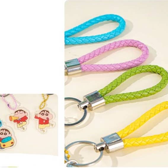 K-Wonderland - Wholesale Photo Album - Crayon Shin Chan Photo Card Holder Album key Ring Bag Charm5