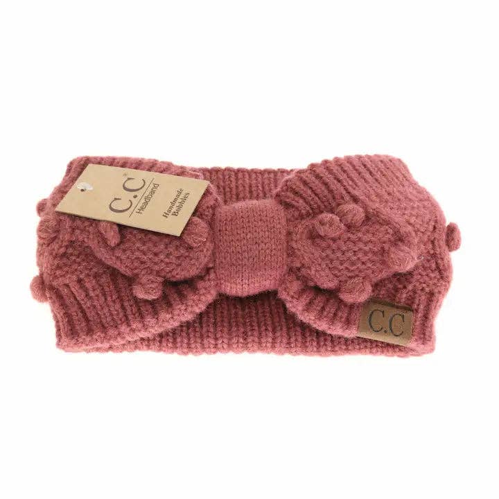 C.C Beanie - Vendita all'ingrosso Fascia per capelli - Donna - Fascia per Capelli a Maglia Bobble C.C HW383612