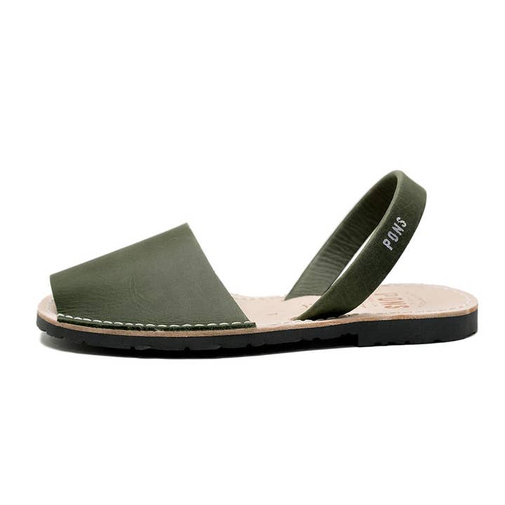 Pons - Wholesale Sandals - Women's - Pons Shoes - Classic Women - Forest Green1