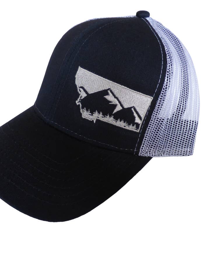 Mütze Marine und Ecru MT für den Großhandel von Montana Tees