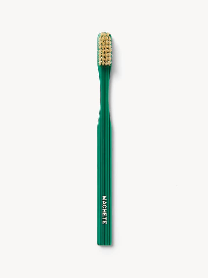 Toothbrush in Malachite for wholesale by MACHETE