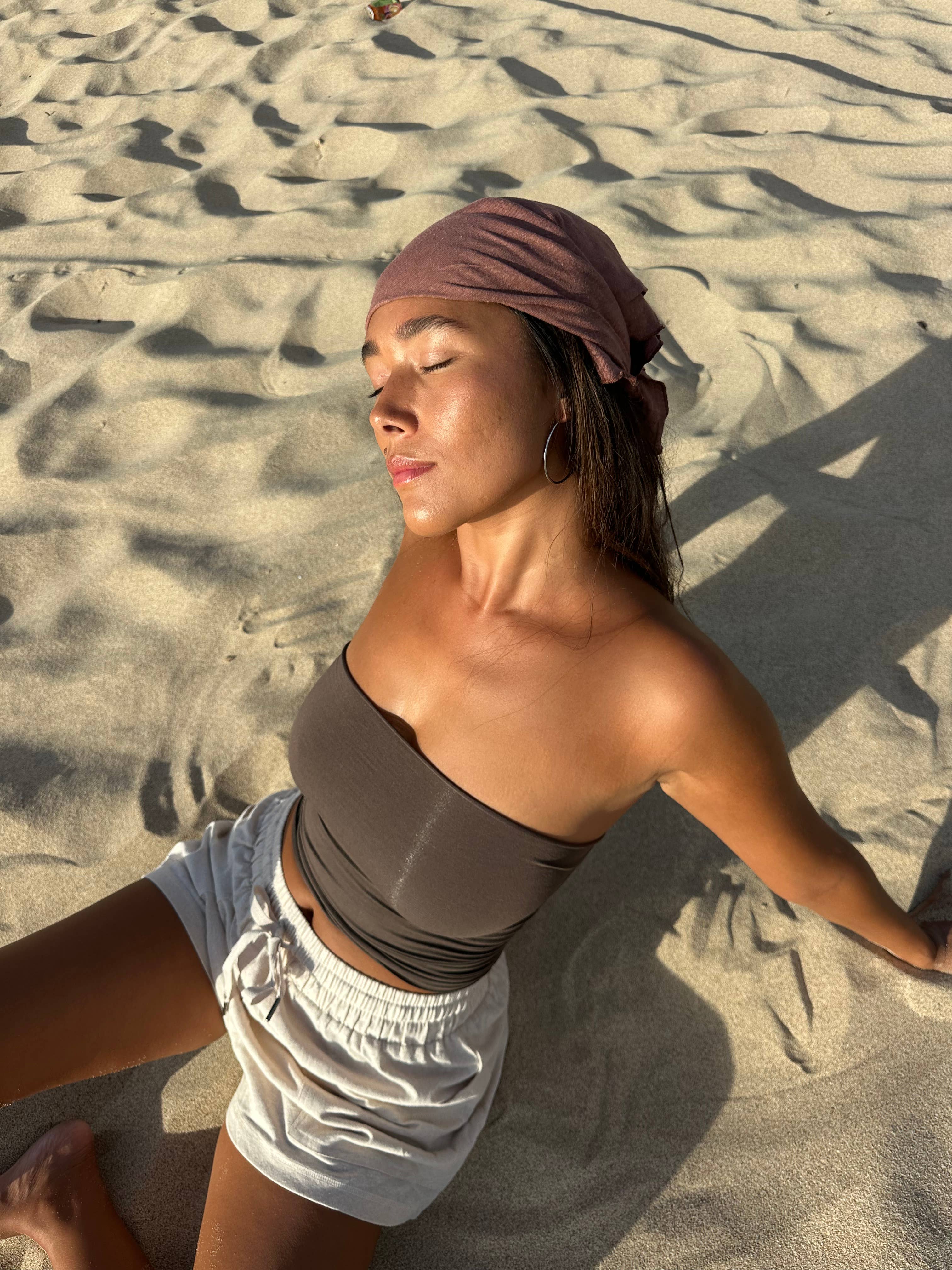 Gardenbelle Shop - Wholesale Shorts - Women's - Organic Hemp Boho Shorts, Slouchy Natural Shorts22