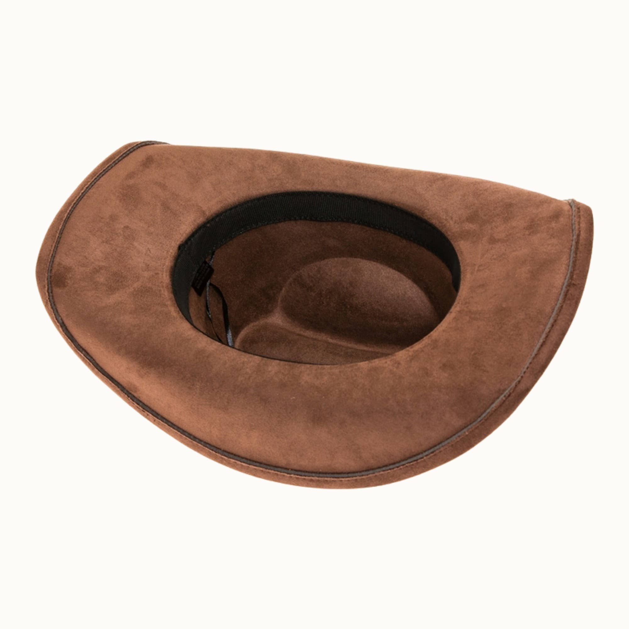 Olive & Pique - Wholesale Hat Accessory - Women's - Vegan Suede Cattleman Cowboy Hat9