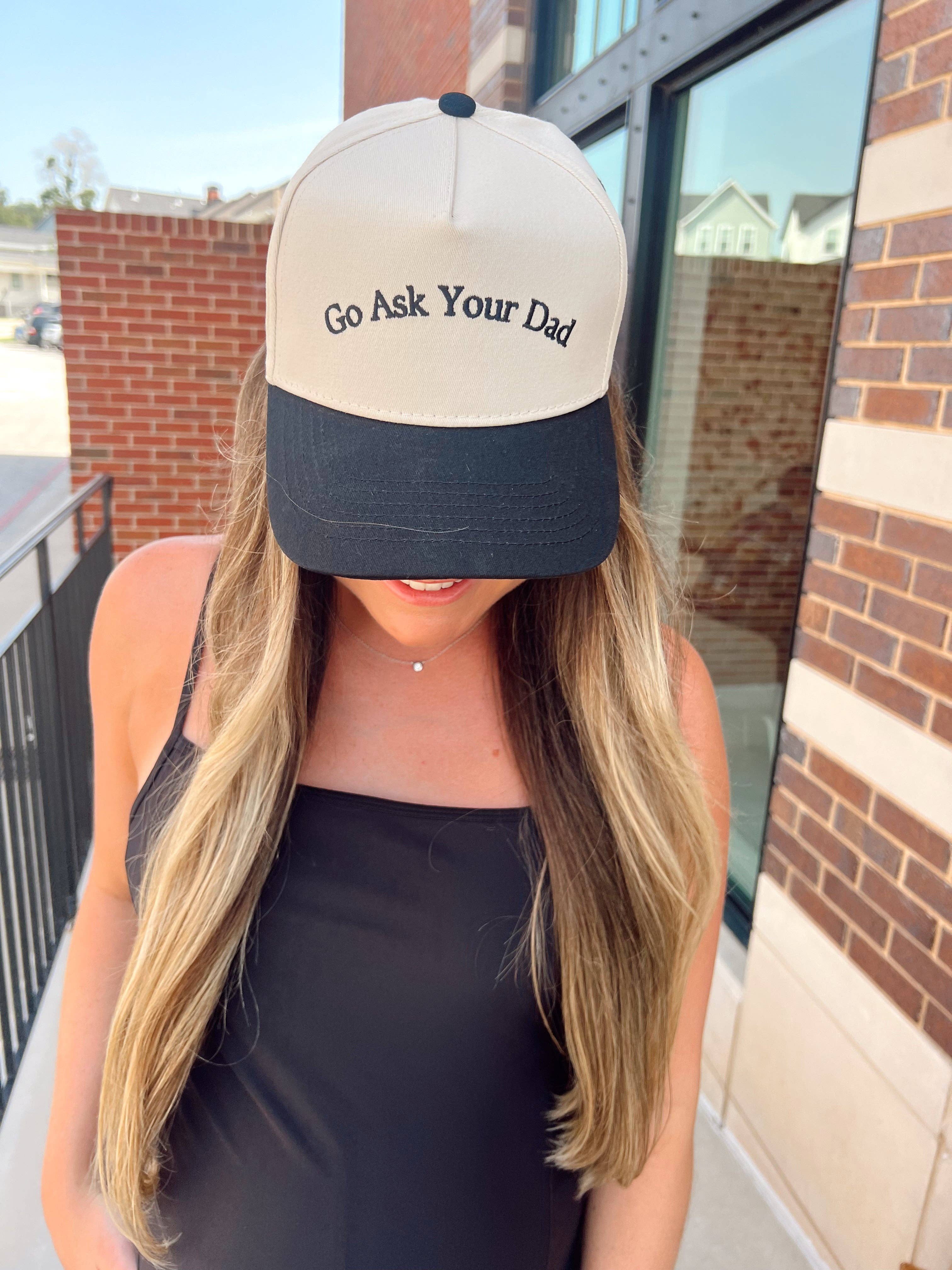KENZKUSTOMZ - Wholesale Trucker Hat - Women's - Go Ask Your Dad. Vintage Trucker Hat4
