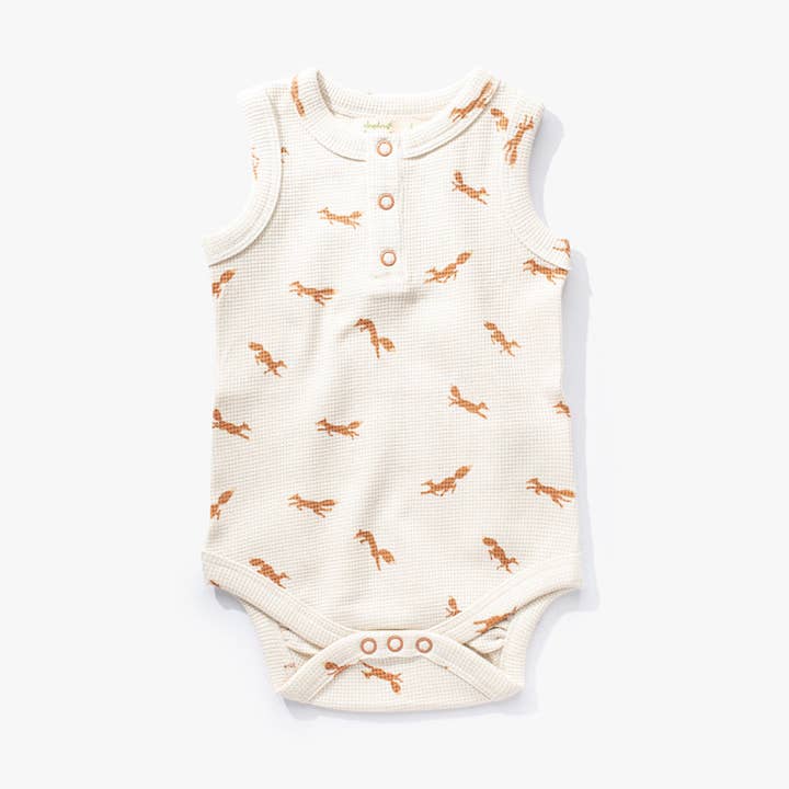 Fox Waffle Tanktop für den Großhandel von Sapling Child