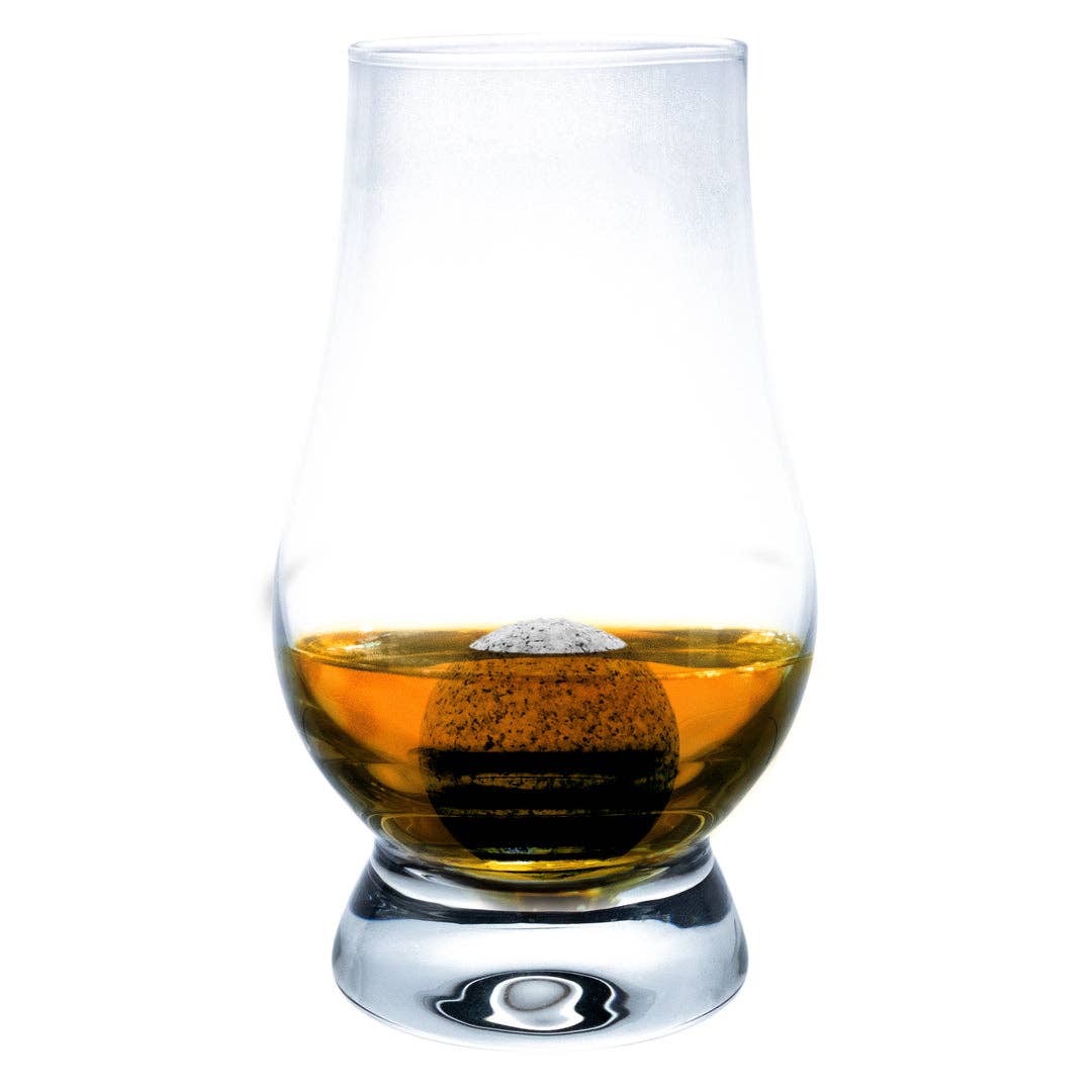 Vin Bouquet (Find It Import & Export Sl) - Wholesale Cocktail/Liquor Glass - Set of 2 Classic Whiskey Glasses with Chilling Stones and Tongs2