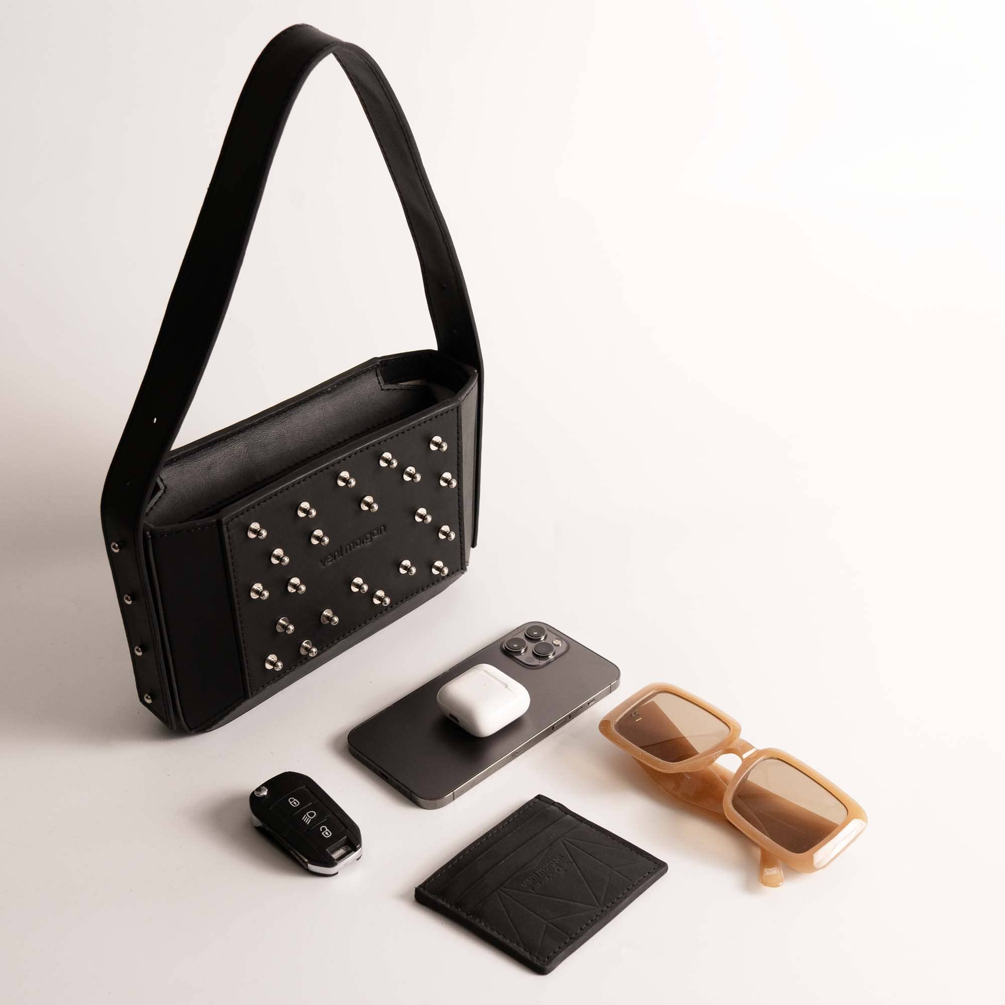 veni morgan - Wholesale Shoulder Bag - Women's - envi 2.0 edition in black leather8