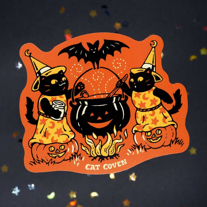 Hallow's Eve Brew - Sticker for wholesale by Cat Coven