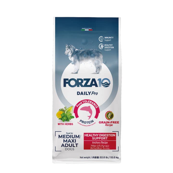Forza10 Pet Food - Wholesale Pet Food - Dog - FORZA10 DAILYPRO SENSITIVE DIGESTION MEDIUM & LARGE BREED6