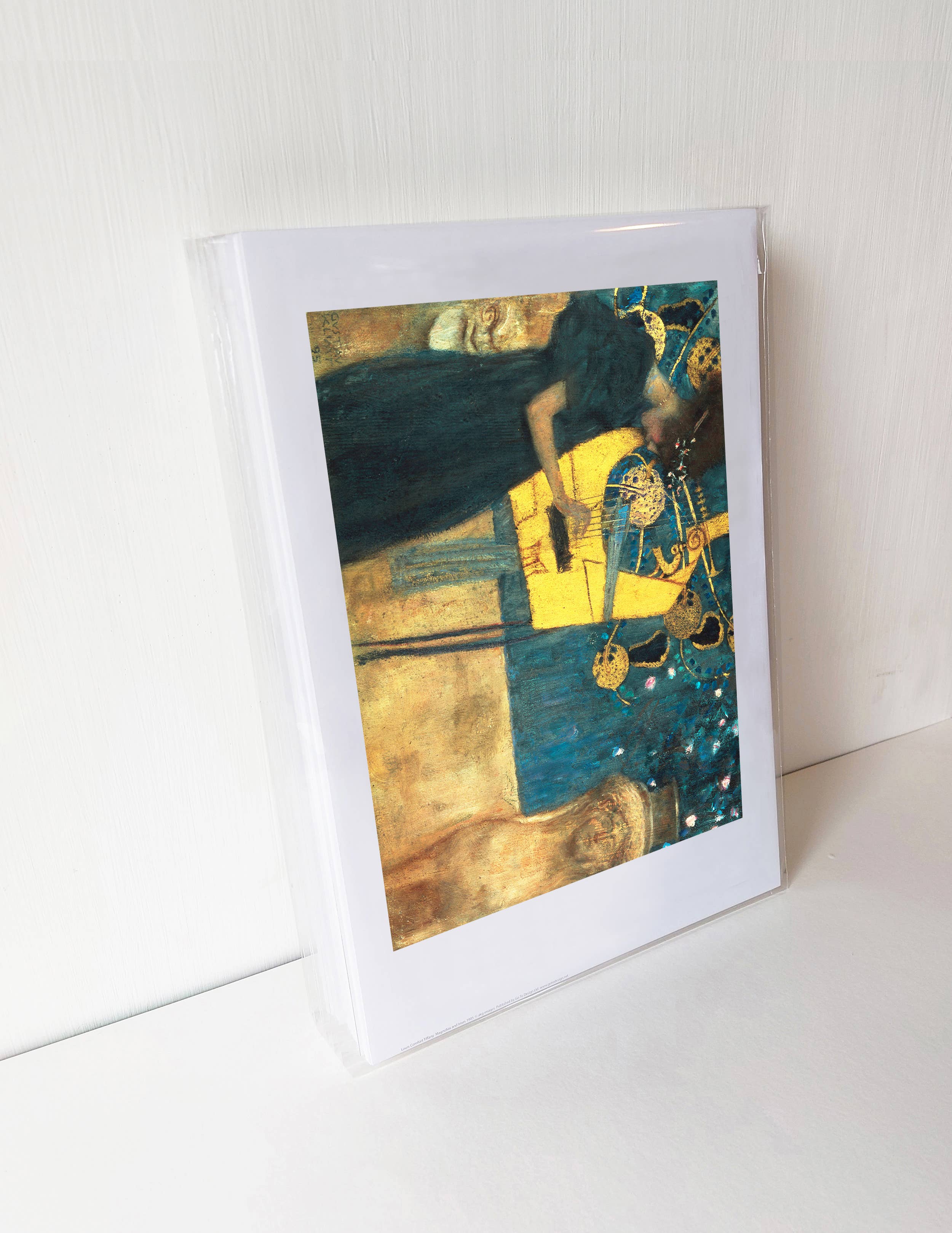 Go To Design - Wholesale Art Print - Fine art print The Music by Klimt unframed wall art1