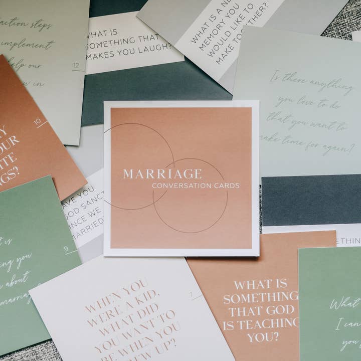 The Daily Grace Co - Wholesale Stationery/Notecard Set - Marriage Conversation Cards