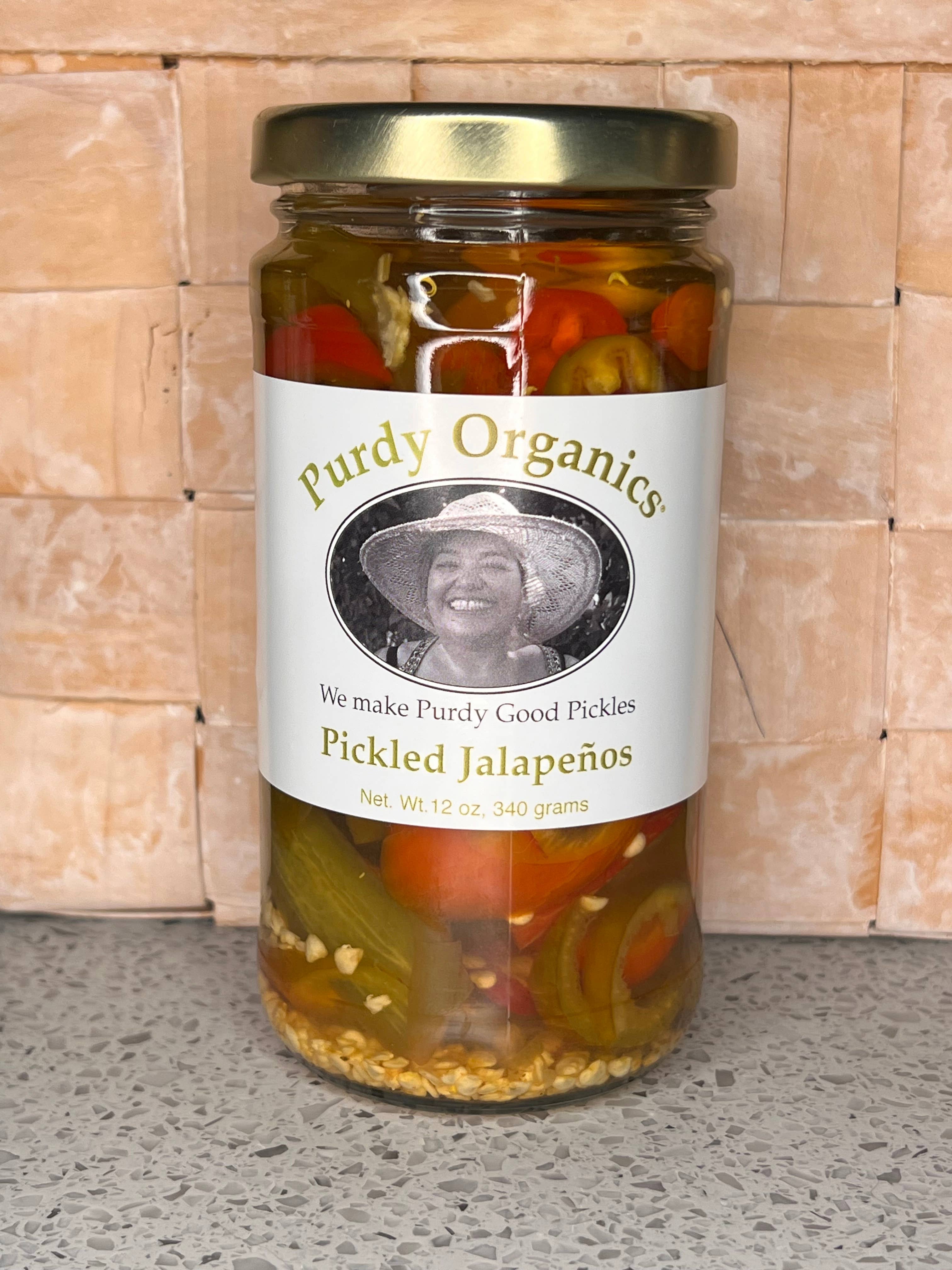 Purdy Good Pickles - Wholesale Pickled vegetables - Jalapeños 12oz