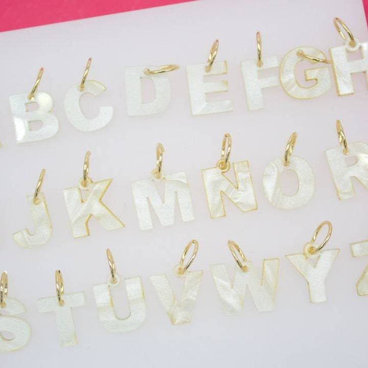 MIA Jewelry - Wholesale Individual Charm/Pendant - Letter A-Z Letter Pendant