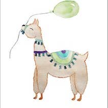 Wander by Elise - Wholesale Poster - Llama Poster