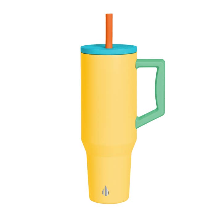Commuter Insulated Straw Tumbler 40oz - Lemon Zest
for wholesale by Elemental