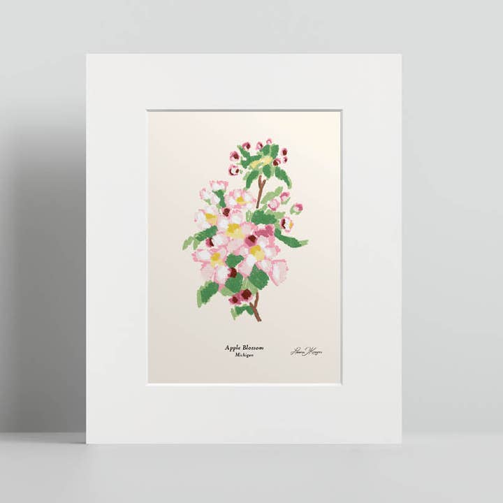 Addvent - Wholesale Art Print - US State Flowers / Small Art Prints21