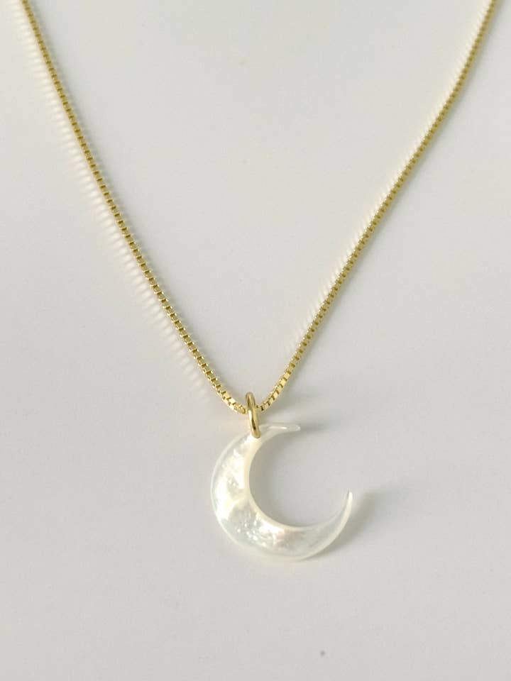Lunula Necklace for wholesale by Tramps+Thieves