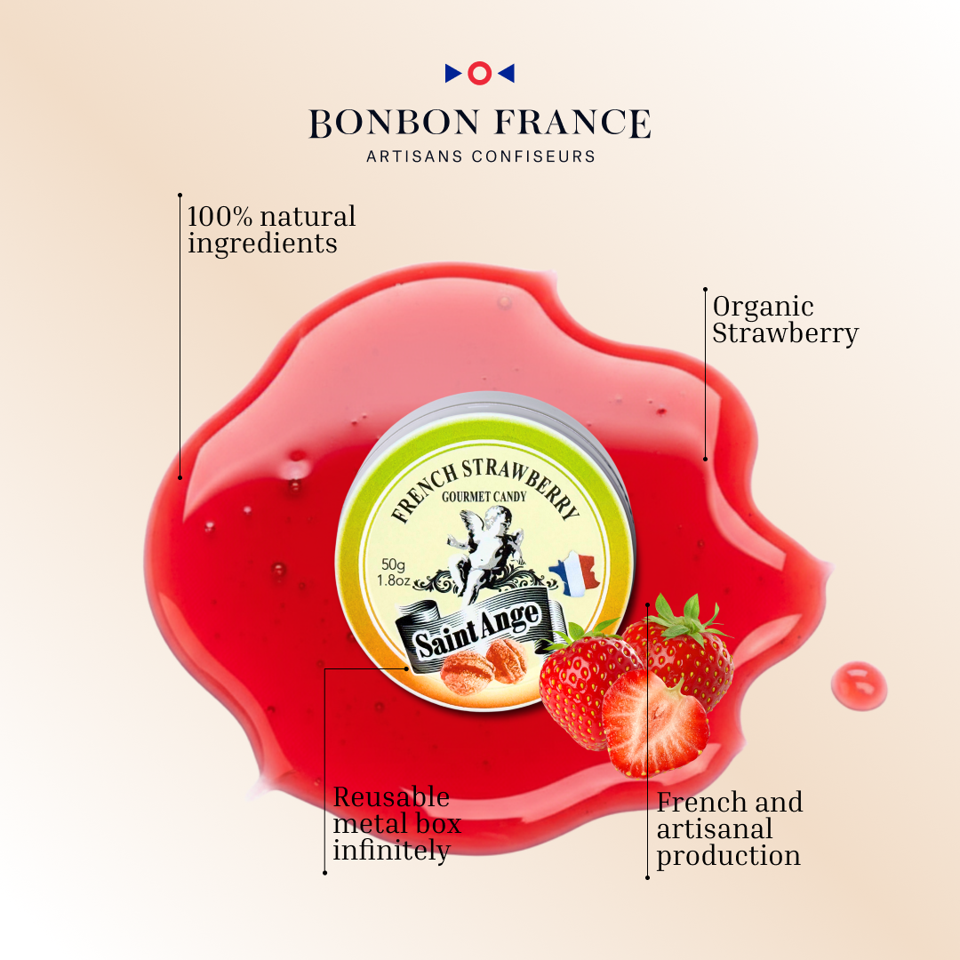 Bonbon-France - Wholesale Hard Candy - Saint-Ange Fraise2
