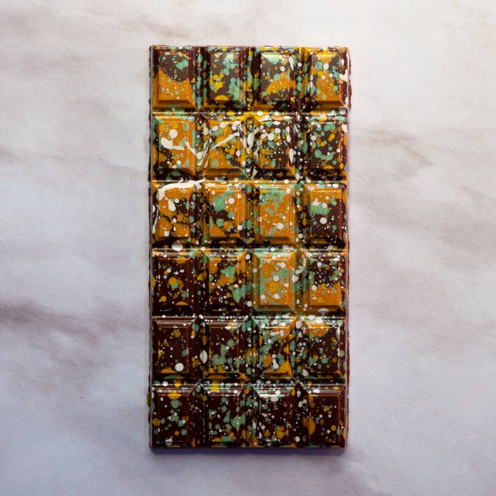 Peanut butter chocolate bar | bean to bar chocolate | vegan for wholesale by ChocolateSpiel