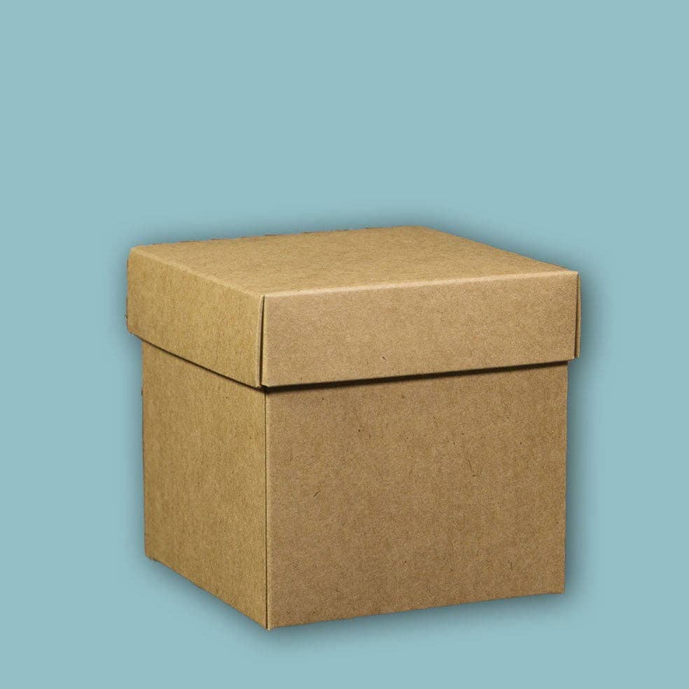 kadopapier.net – Großhandel Geschenkboxen – Geschenkbox Kraft Cube0