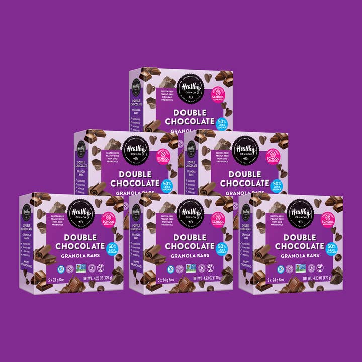 Healthy Crunch – wholesale Snacksbar – Dubbel choklad granola barer10