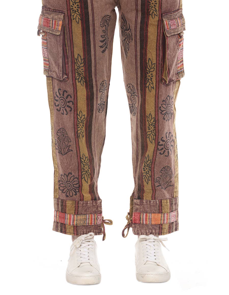 The Collection Royal / Royal Handicrafts - Wholesale Pants - Women's - Cotton Washed Boho Hippie Genie Pants17