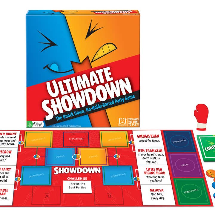 R & R Games – Jogo de cartas por atacado – Último jogo de festa Showdown1