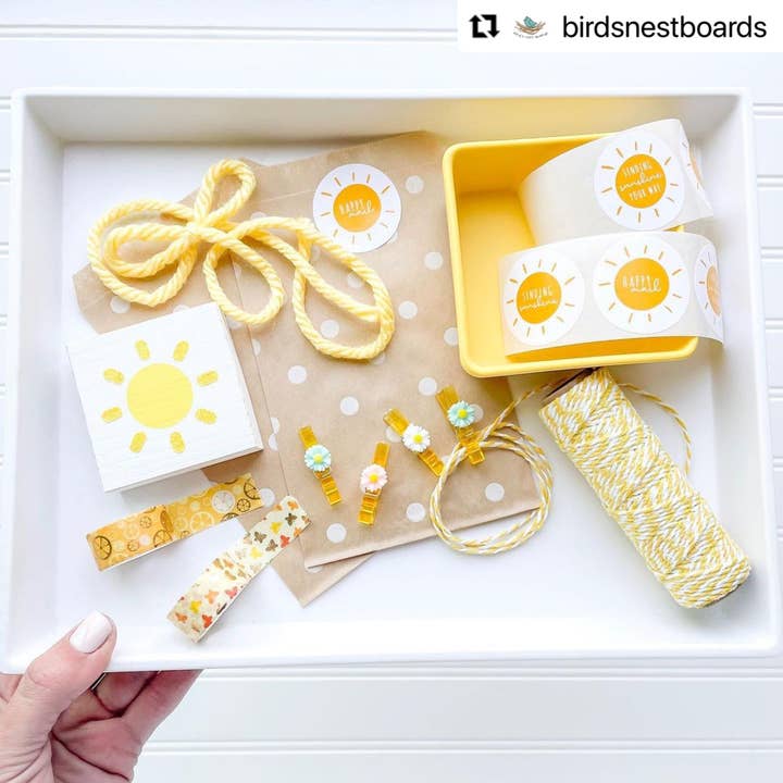 Lain & Lou - Venta al por mayor Pegatina - Pegatinas Sending Sunshine Happy Mail en rollo9