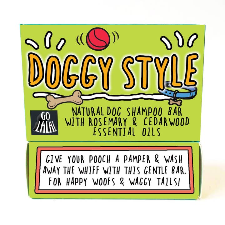 Doggy Style - dog shampoo bar for wholesale by Go La La