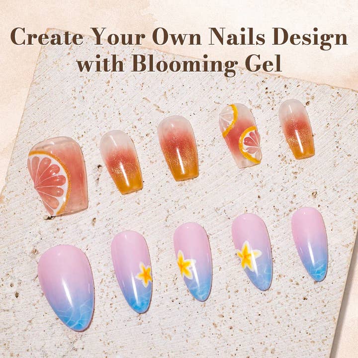 MELODYSUSIE - Wholesale Nail Polish - Clear Blooming Gel 15ml6