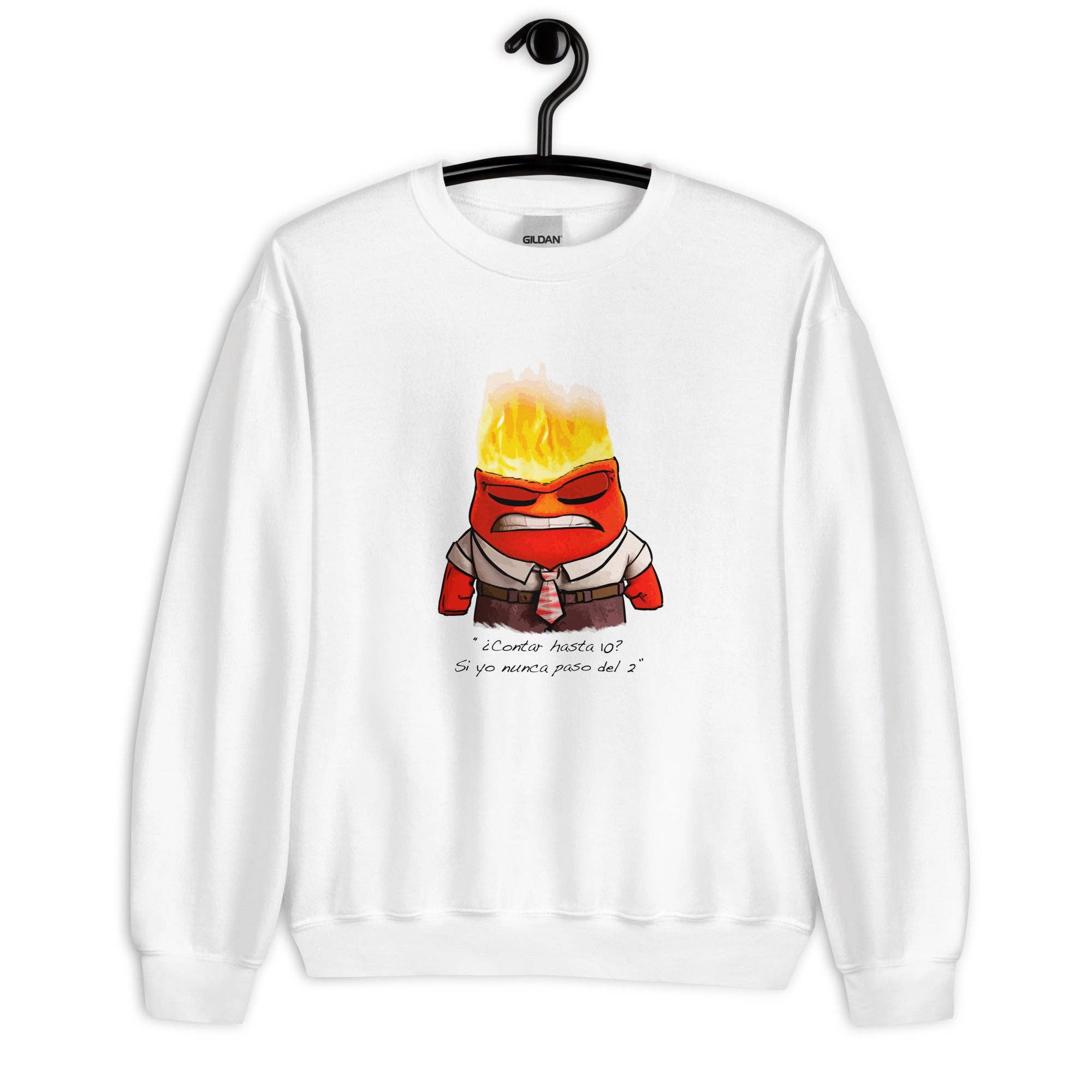 El loco del Pelo Rizo - Wholesale Graphic Sweatshirt - Unisex - Ira sweatshirt1