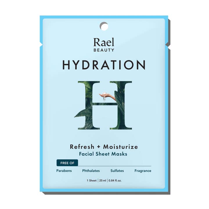Rael - Wholesale Skincare Face Mask - Rael Beauty Hydration Facial Sheet Mask 1 ct