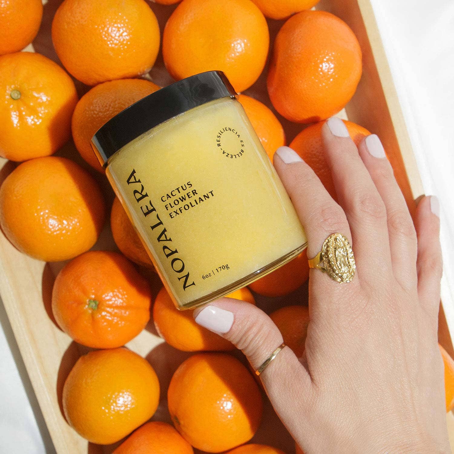 Nopalera - Wholesale Body Scrub/Exfoliant - Cactus Flower exfoliant - Mandarina1