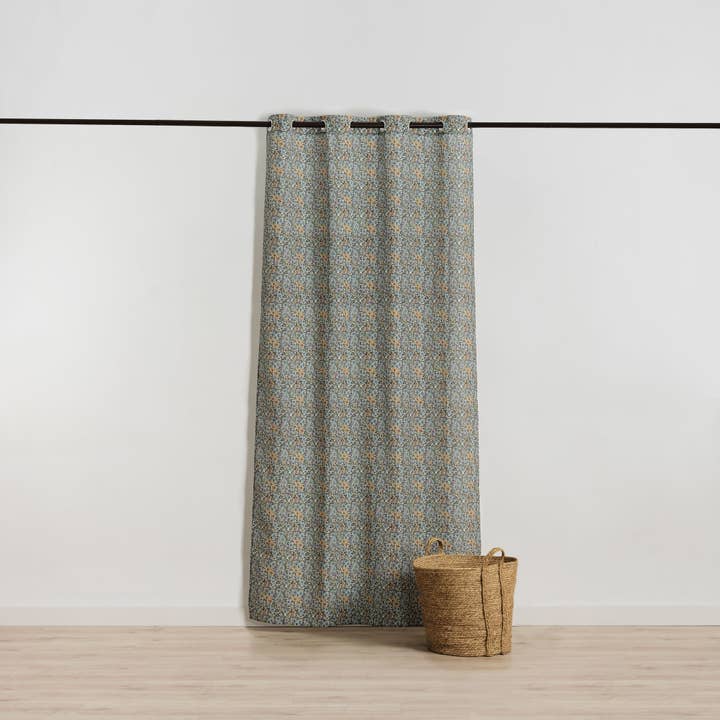 Pack de 2 cortinas con ollaos 140x260 cm Natura 65 para venta al por mayor de SG HOGAR