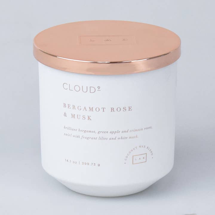 Bergamot Rose & Musk for wholesale by LAB Candles