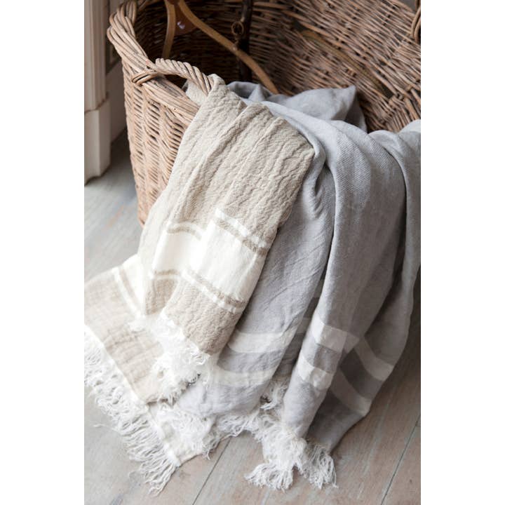 Libeco Home - Wholesale Throw Blanket - The Belgian Towel Fouta 110x180cm34