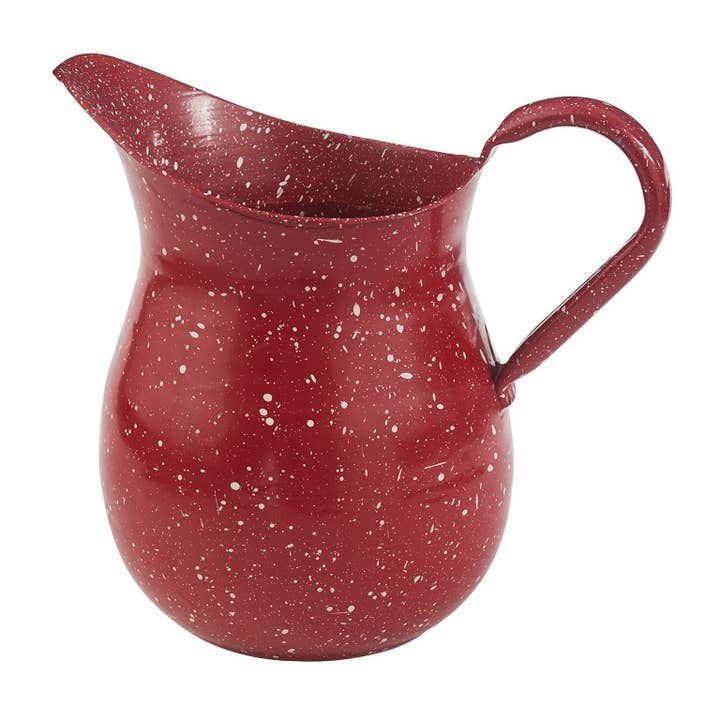 Park Designs - Wholesale Pitcher - Red Graniteware Enamel Pitcher