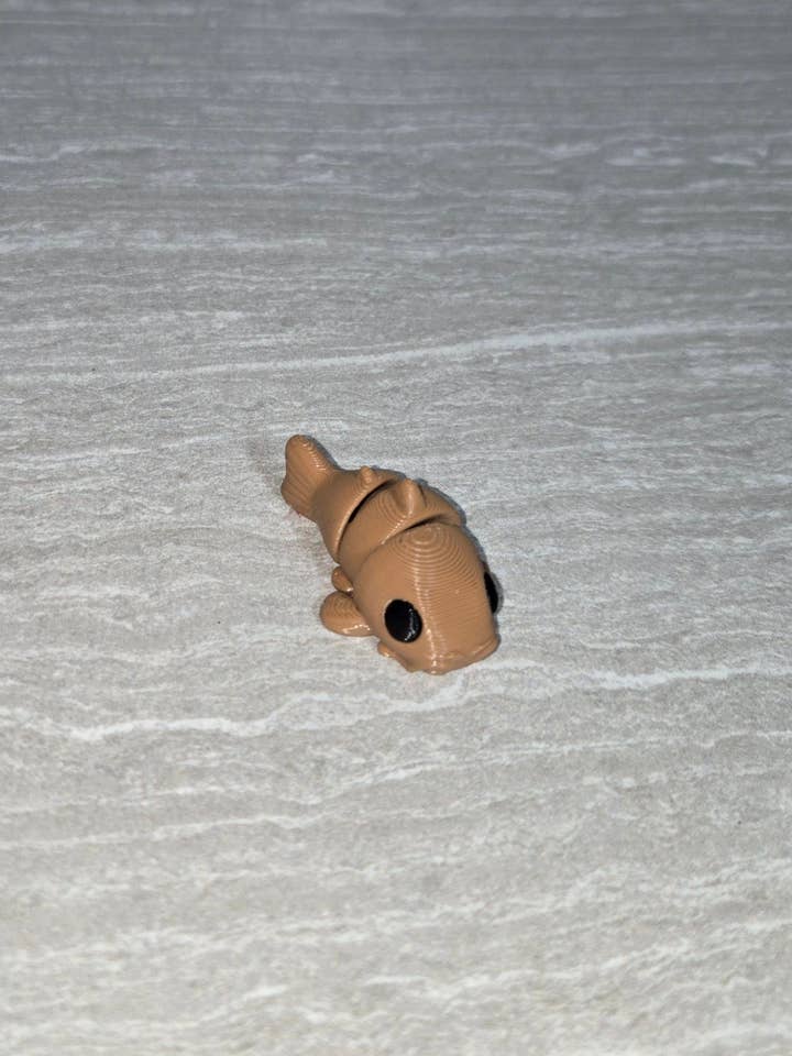 Peixe-gato Impresso em 3D | Figura Articulada | Animal Flexível por atacado de Cosmic 3D Creations