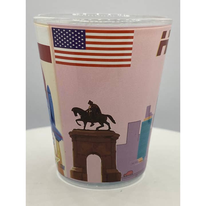 7 Star – Engroshandel Shotglas – „HOUSTON“ Texas Shot Glas 2 oz4