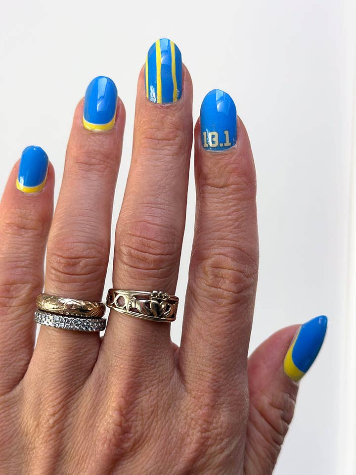 Half Marathon Challenge Nail Wraps for wholesale by Sarah Marie Running Co